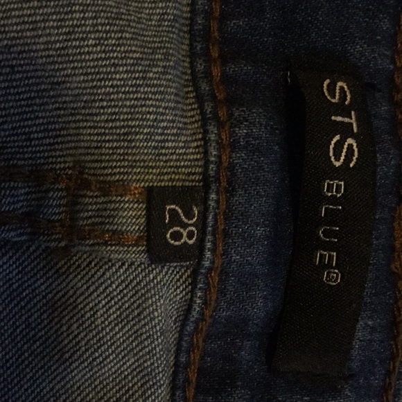 STS Blue destroyed denim - Picture 2 of 3